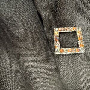 Holiday Wear Alfred Dunner Black A-Line Skirt